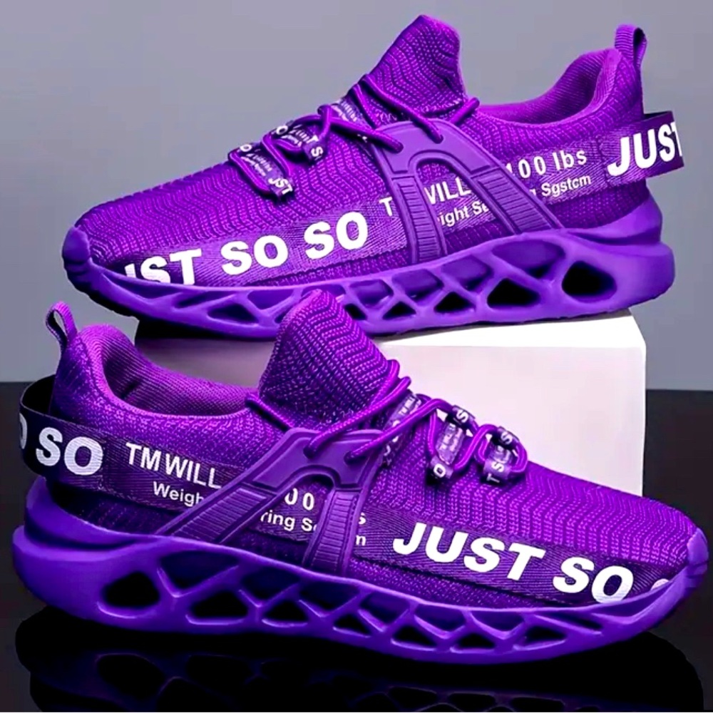 Purple Athletic Sneakers